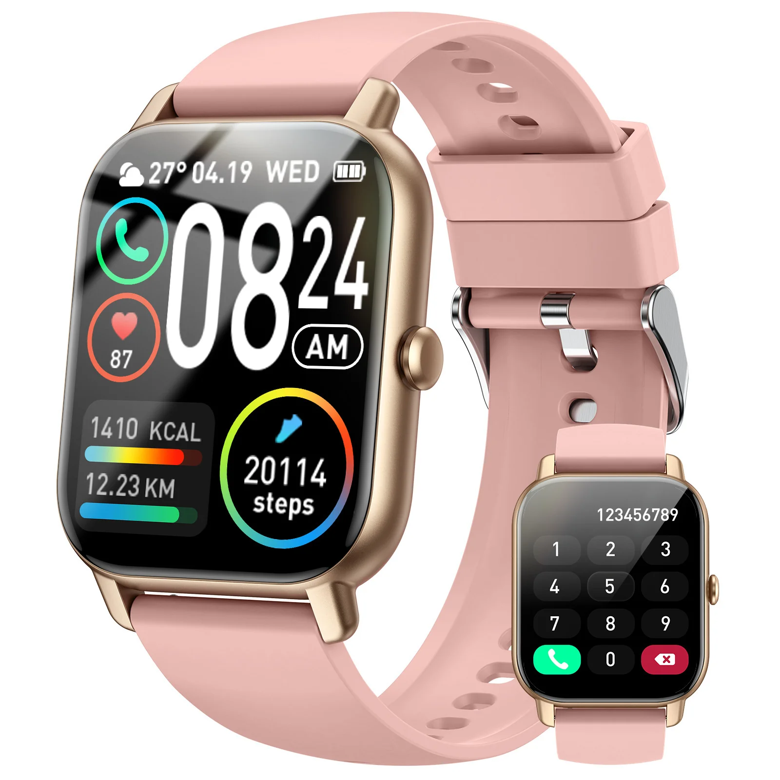 Montre Connectée Appels Bluetooth - Santé Cardiaque Sommeil – Image 6