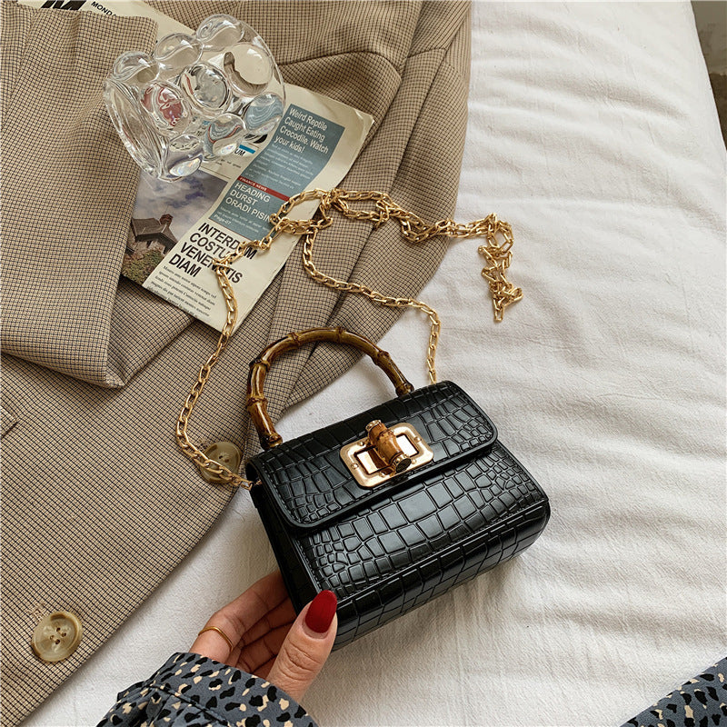 Sac à Main Chaîne Femme Style Japonais-Coréen - Surface Douce – Image 3