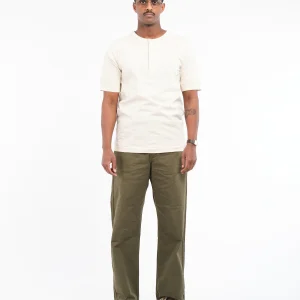 207 Men's Loopwheeled Henley 02 Nature