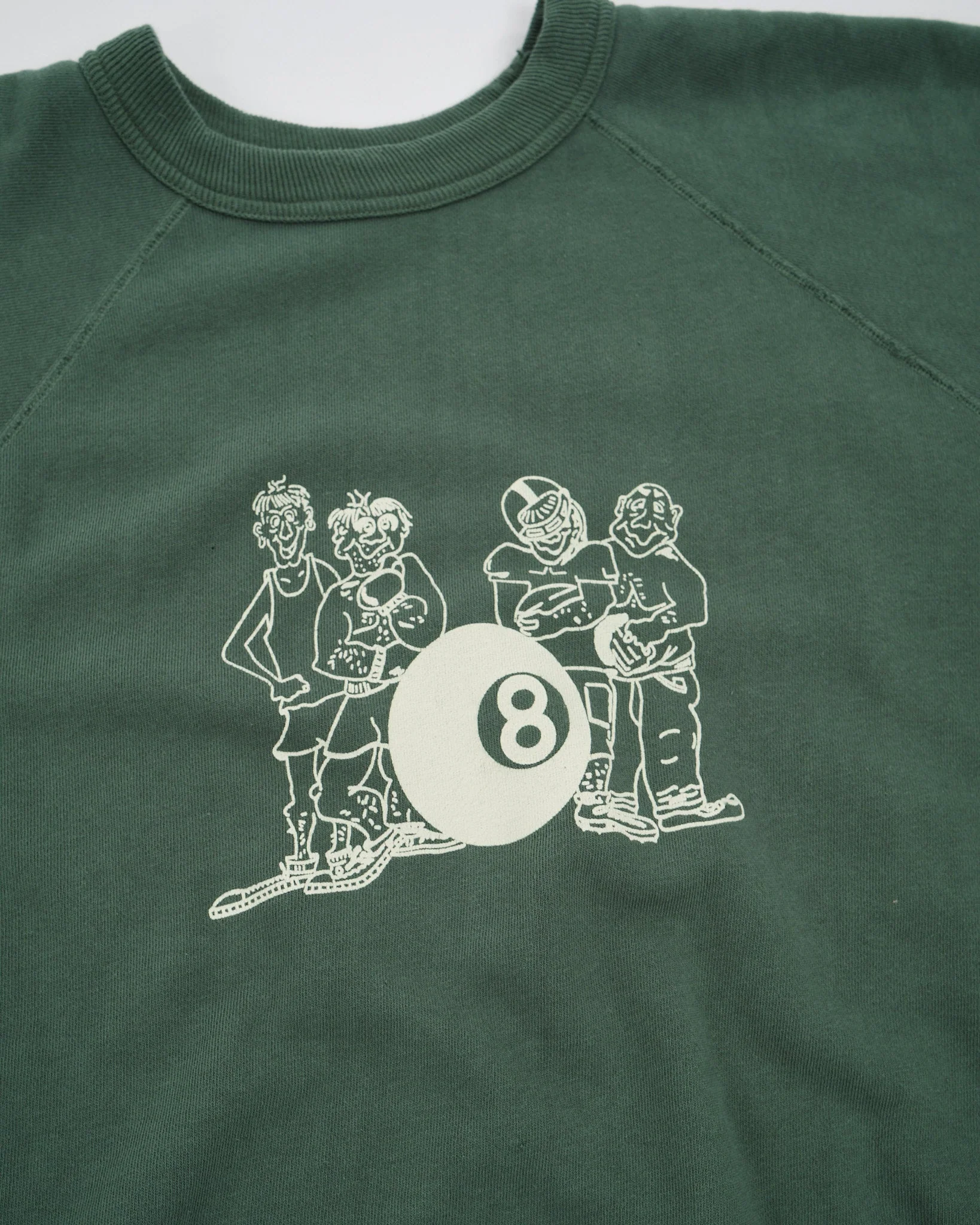 4084 Short Sleeve SW 8Ball Green – Image 3