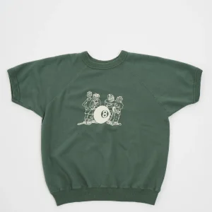 4084 Short Sleeve SW 8Ball Green