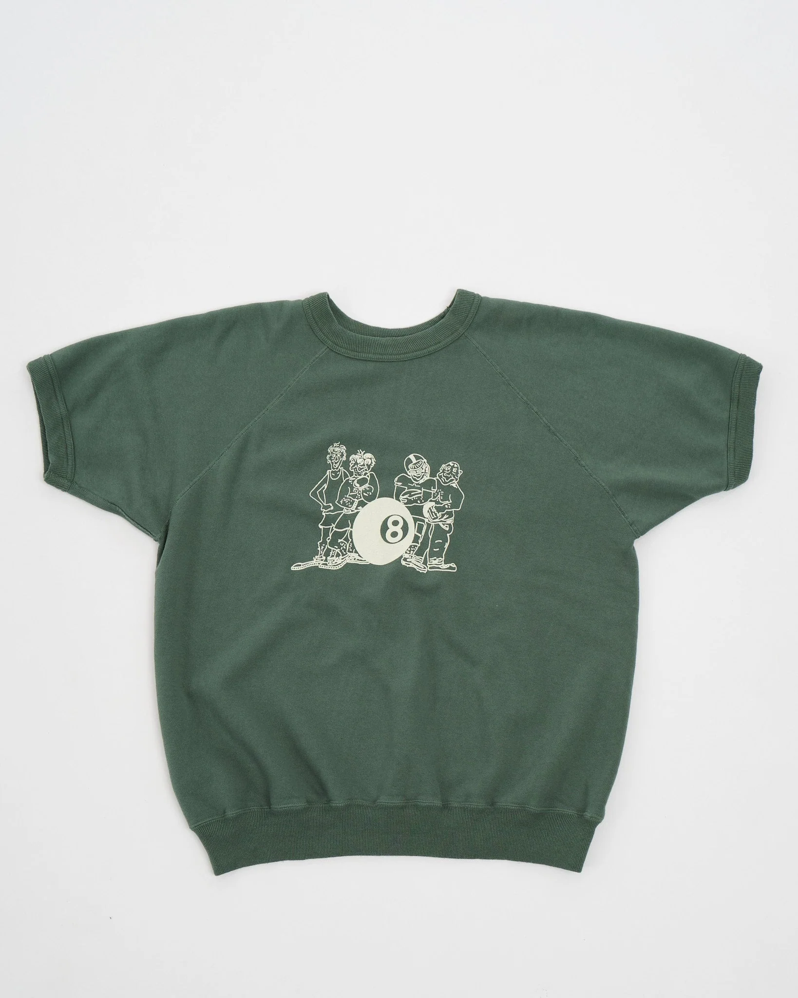 4084 Short Sleeve SW 8Ball Green – Image 2