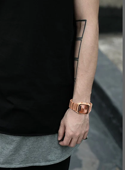 Montre Homme Business Rétro Classique - Bracelet Acier Électronique – Image 5