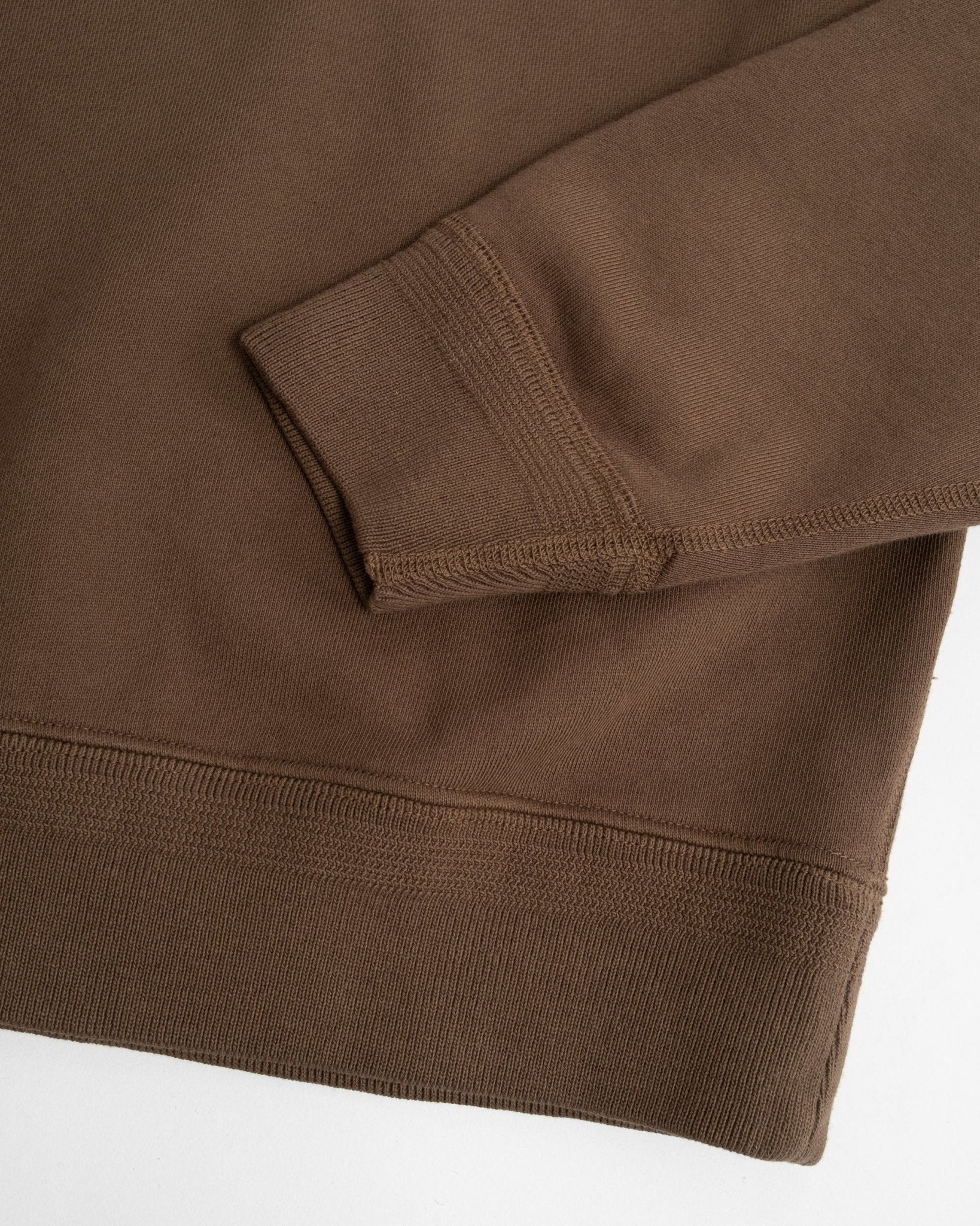 44 Fleece Sweatshirt Dark Taupe – Image 6