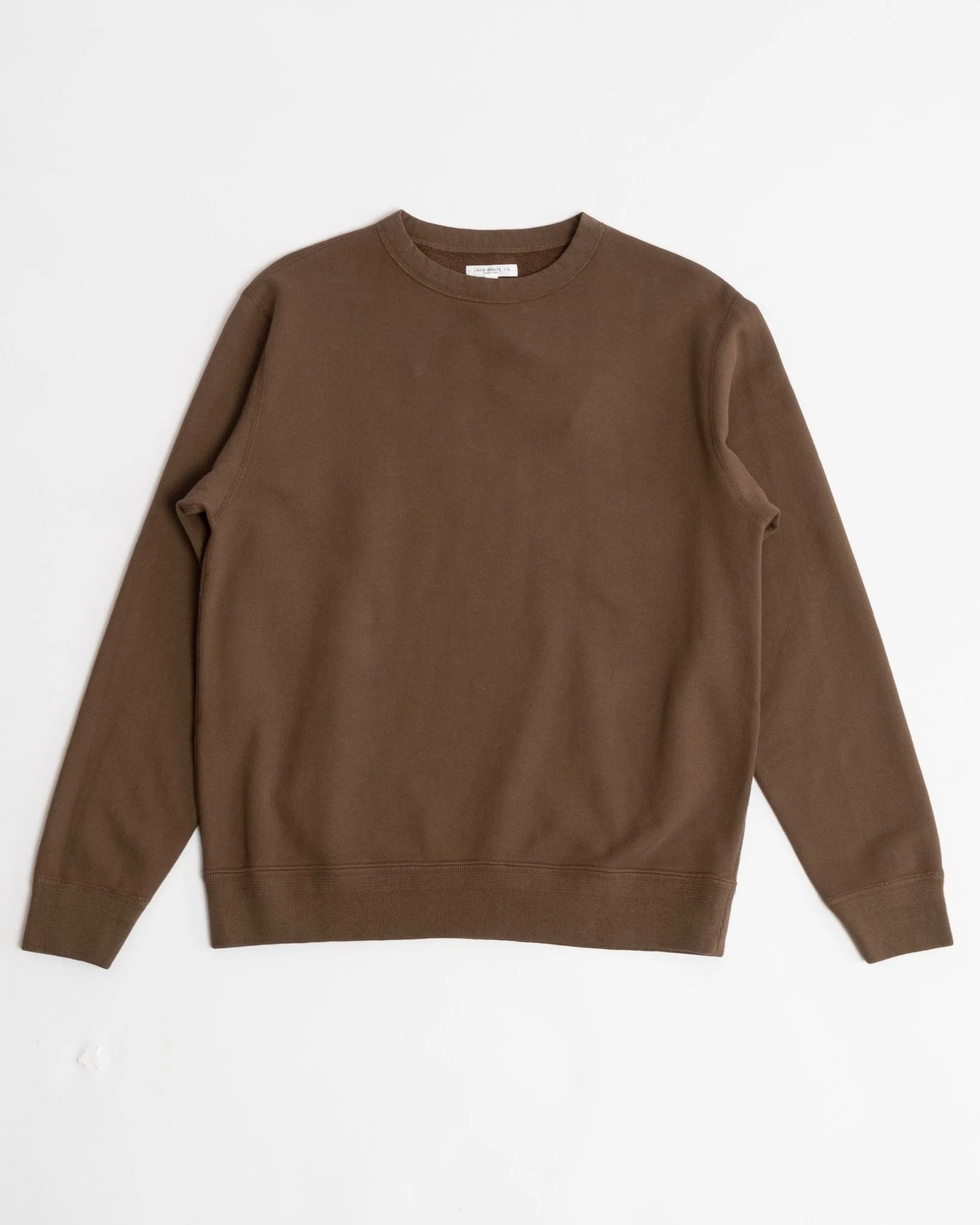 44 Fleece Sweatshirt Dark Taupe – Image 2