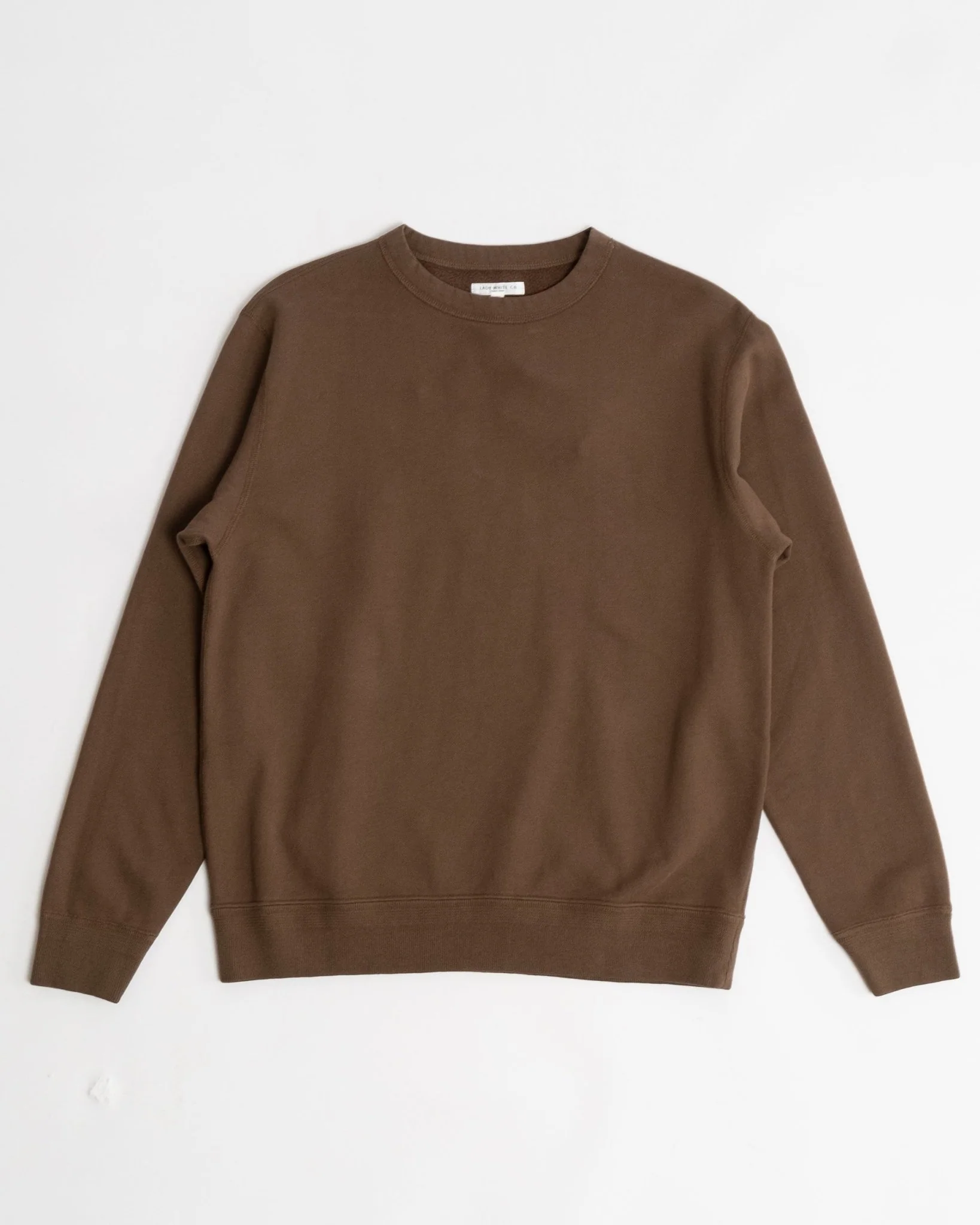 44 Fleece Sweatshirt Dark Taupe – Image 3