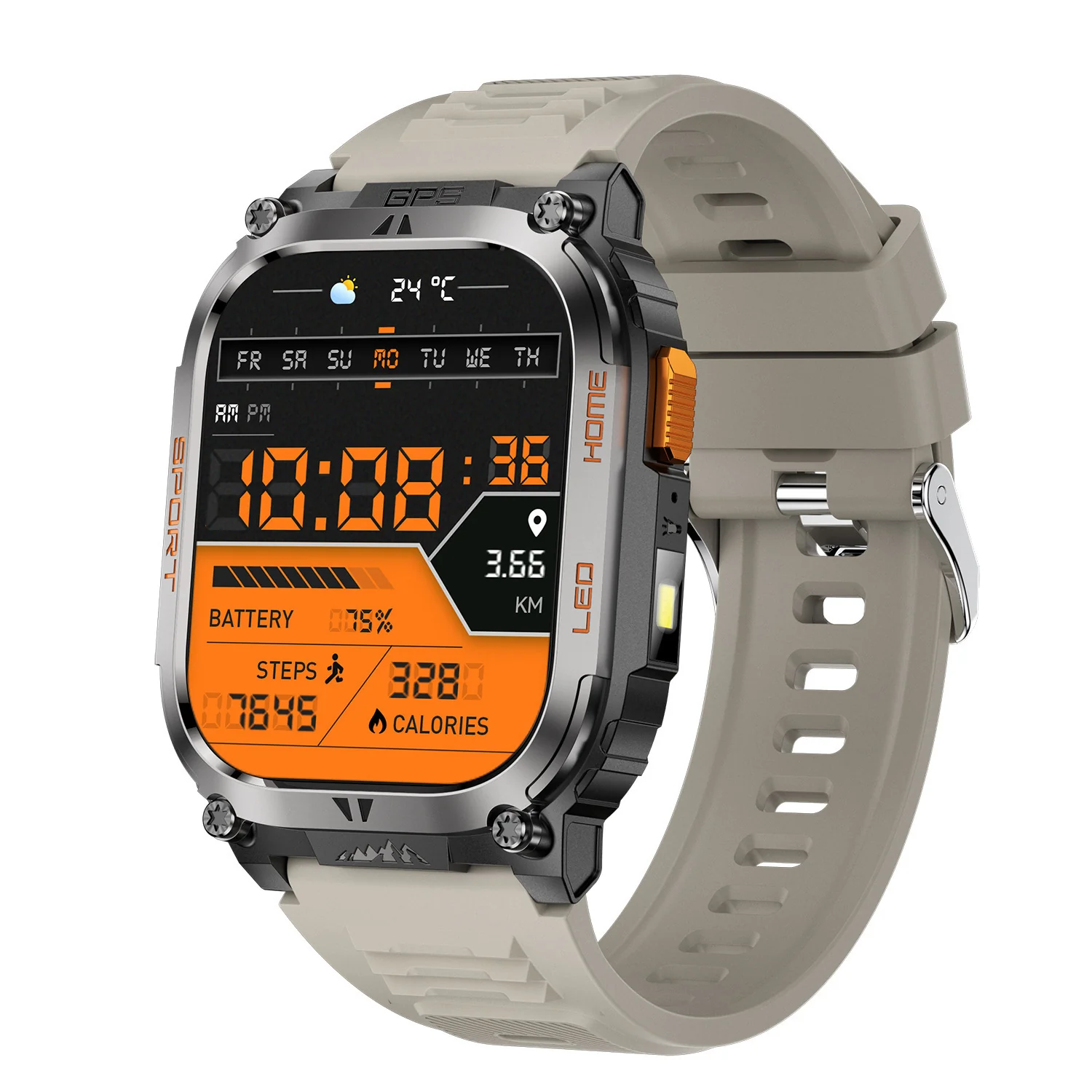 Bracelet Connecté GPS QX18 - Sport Santé LED Suivi Activité – Image 7