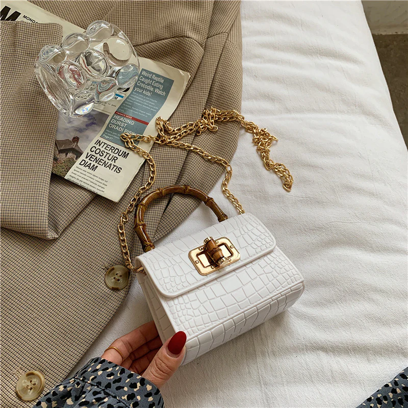 Sac à Main Chaîne Femme Style Japonais-Coréen - Surface Douce – Image 6