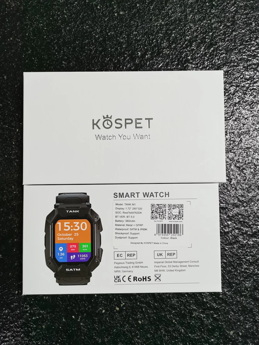 Montre Connectée Outdoor Étanche 5ATM IP69K - Bluetooth Sport – Image 8