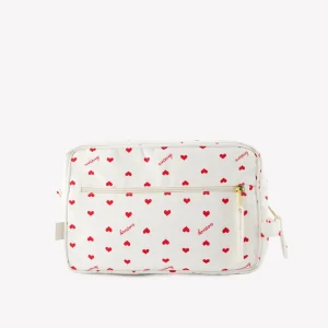 Trousse - Cœurs rouges
