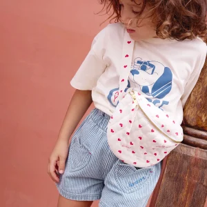 Banane - Cœurs rouges