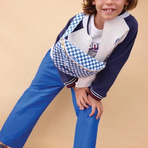 Banane - Damier bleu