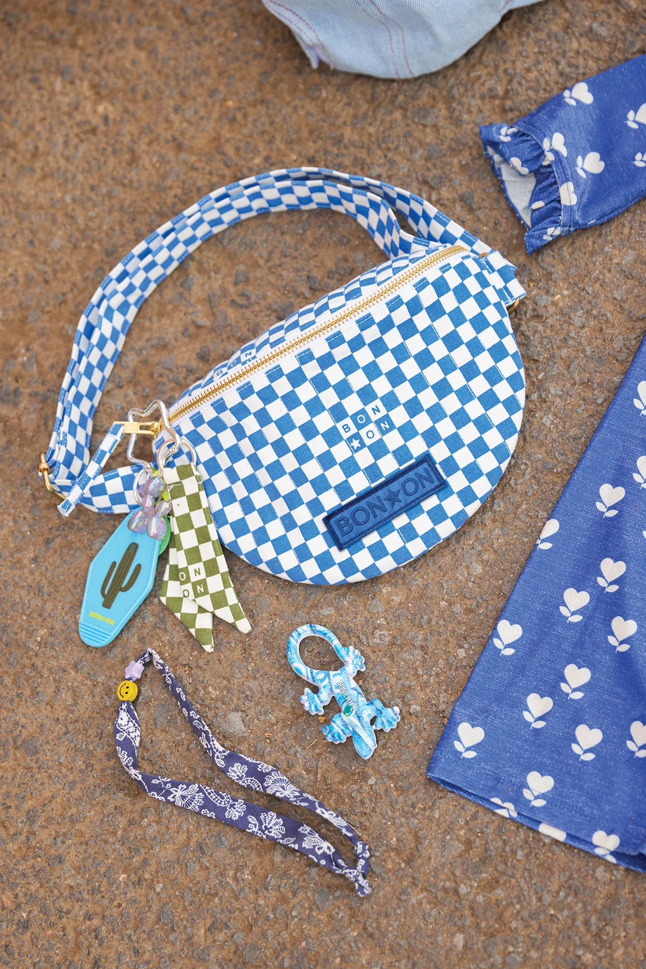 Banane - Damier bleu – Image 3