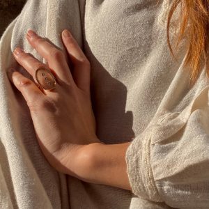 Bague LANA Quartz Rose