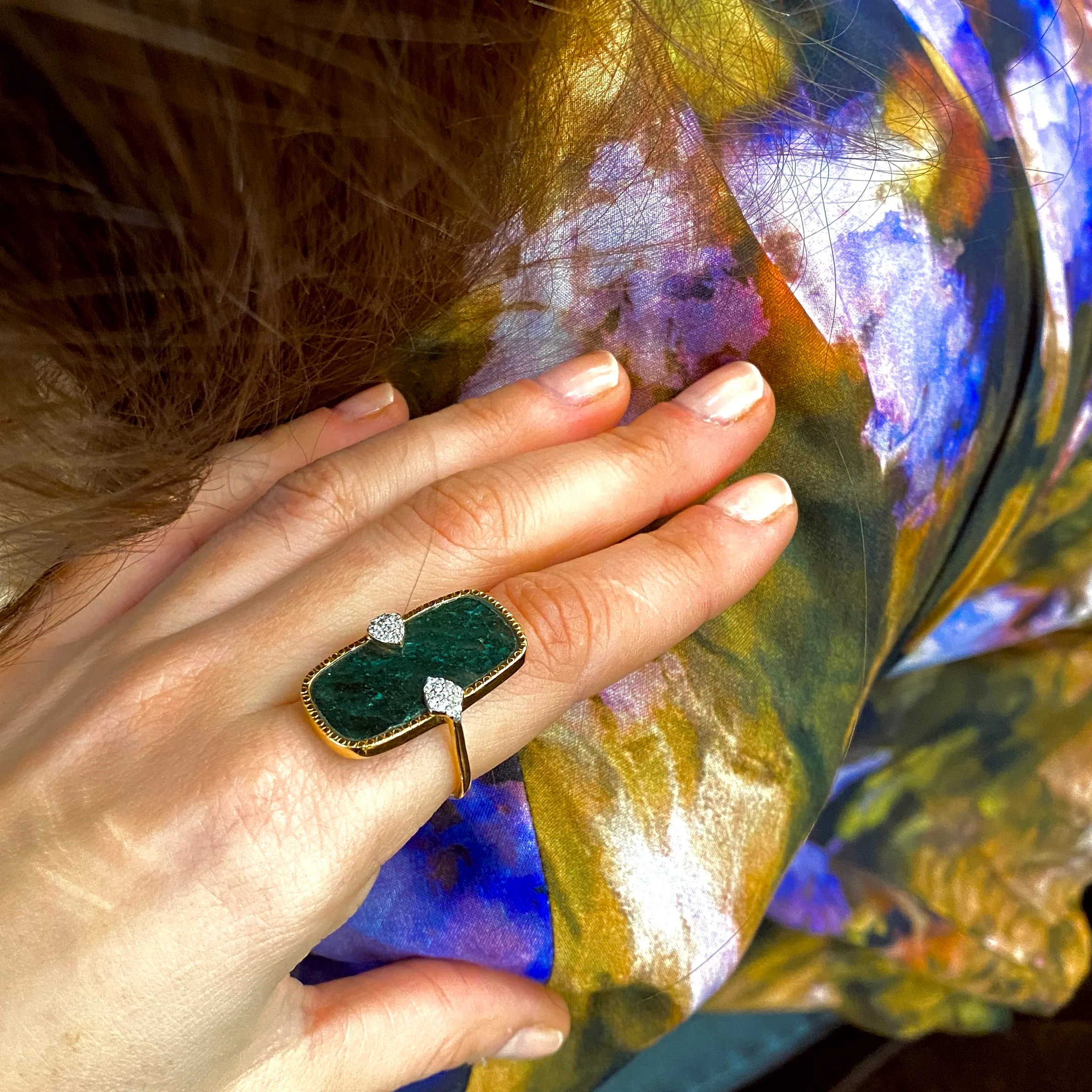 Bague SHANGA Aventurine – Image 2