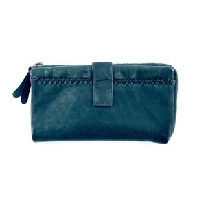 Portefeuille Cuir Vert GM