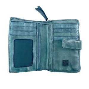 Portefeuille Cuir Vert MM