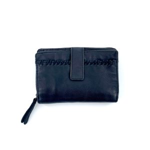 Portefeuille Cuir Noir MM