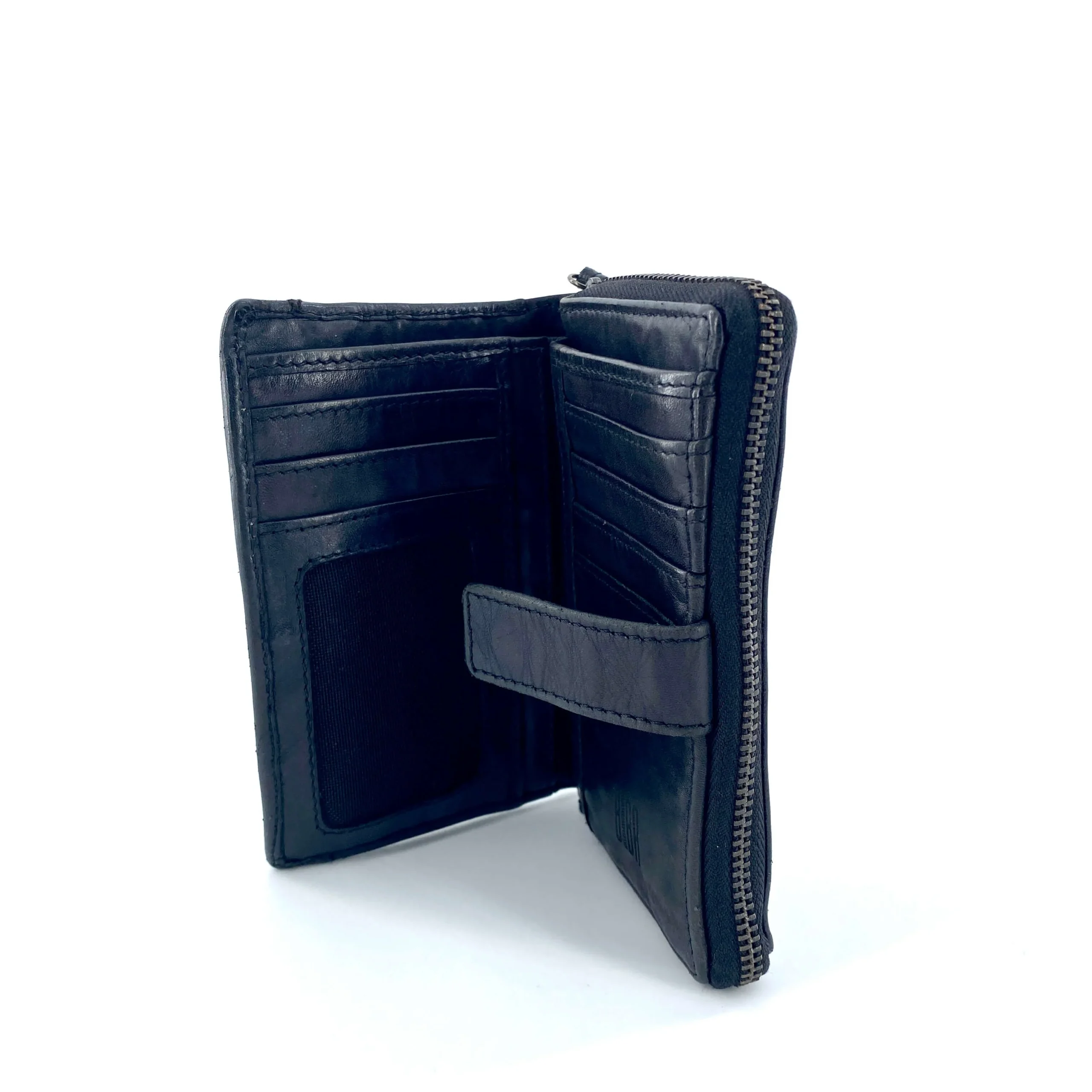 Portefeuille Cuir Noir MM – Image 3