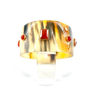 Bracelet-Jonc ACHIL en Corne