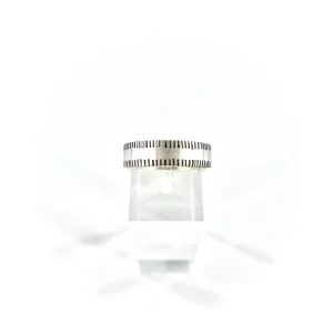 Fin anneau en Argent Mat Décor Strié