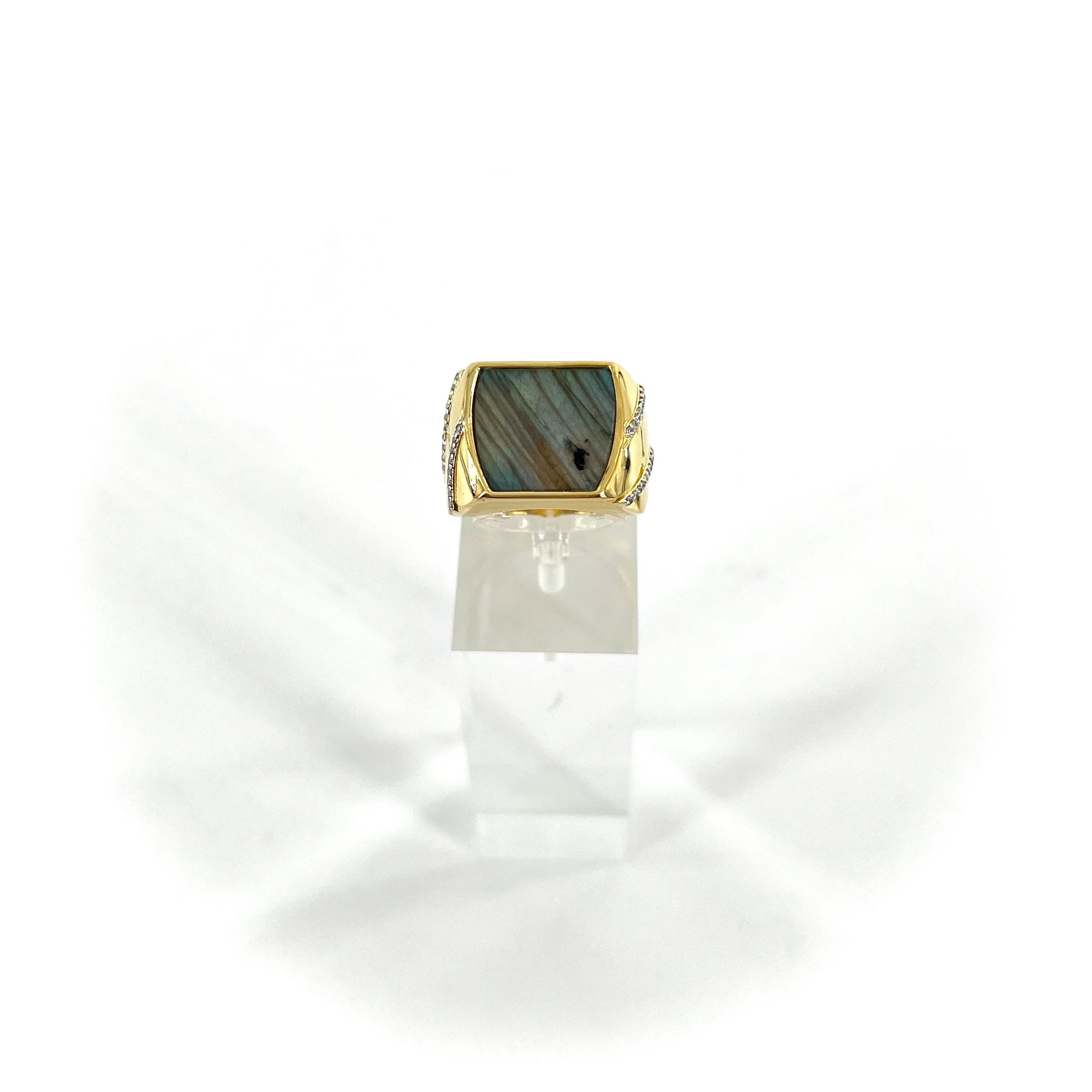 Bague SEEMA en Labradorite – Image 3