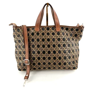 Sac FLAMINGO en Paille et Raphia Tressé Finitions Cuir