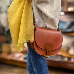 Sac Gibecière DIANE M en Cuir Rust