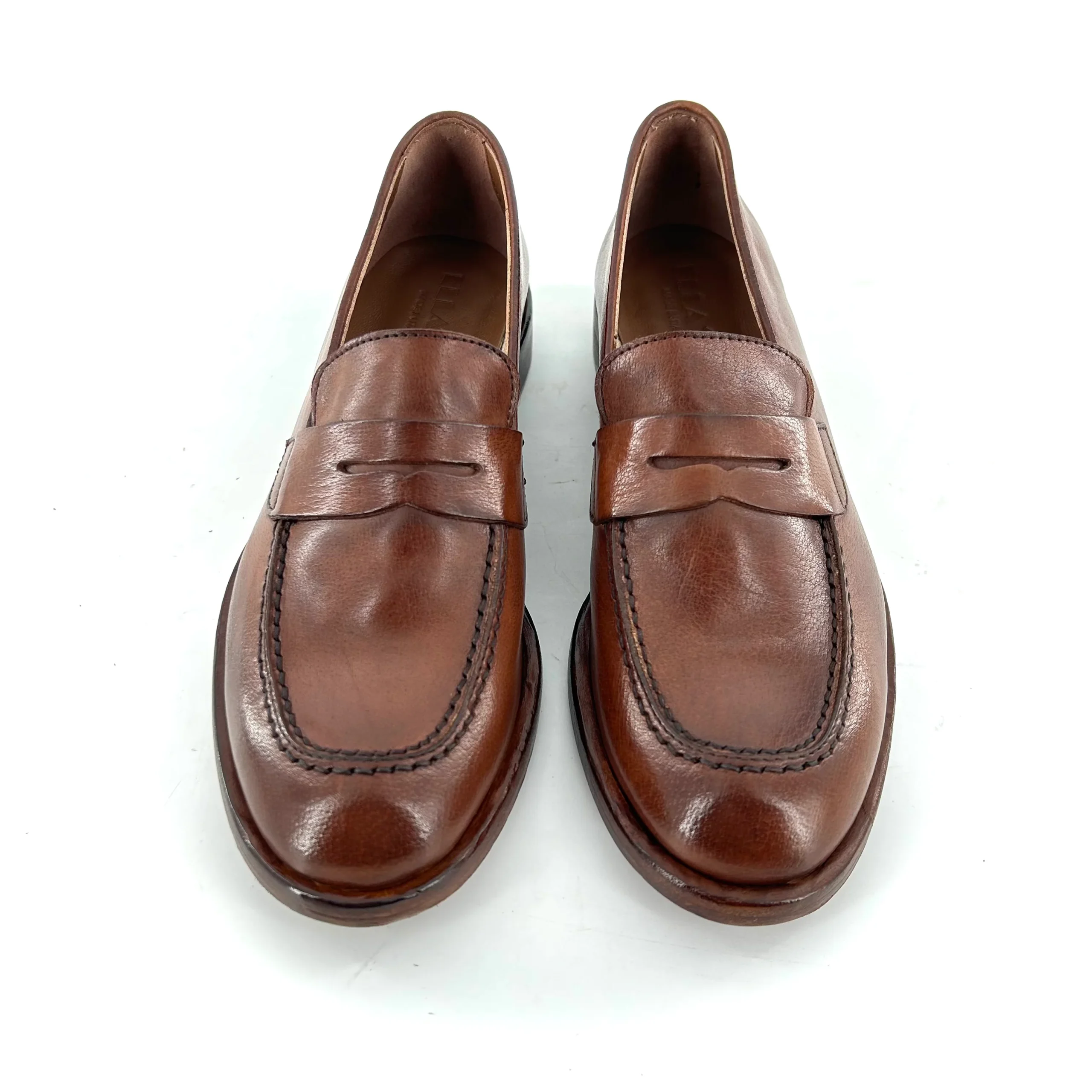 Mocassin en Cuir Cuoio