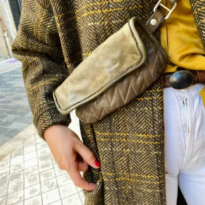 Sac BY HAND en Cuir Muddy Stone