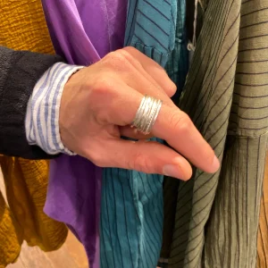 Bague en Argent Muti-Anneaux Grand Modèle