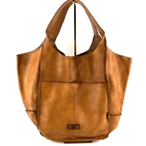 Sac Cabas en Cuir Beige