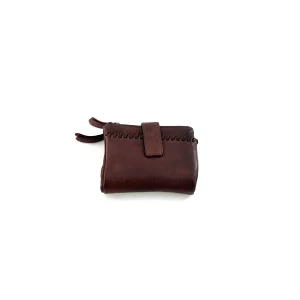Portefeuille en Cuir Marron PM