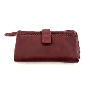 Portefeuille en Cuir Brique GM