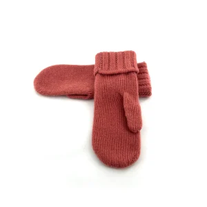 Moufles en Laine et Cachemire Rose