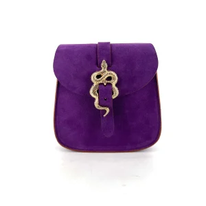 Sac le SAB BARBIER en Velours Viola