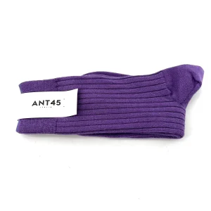 Chaussettes Côtelées Violet