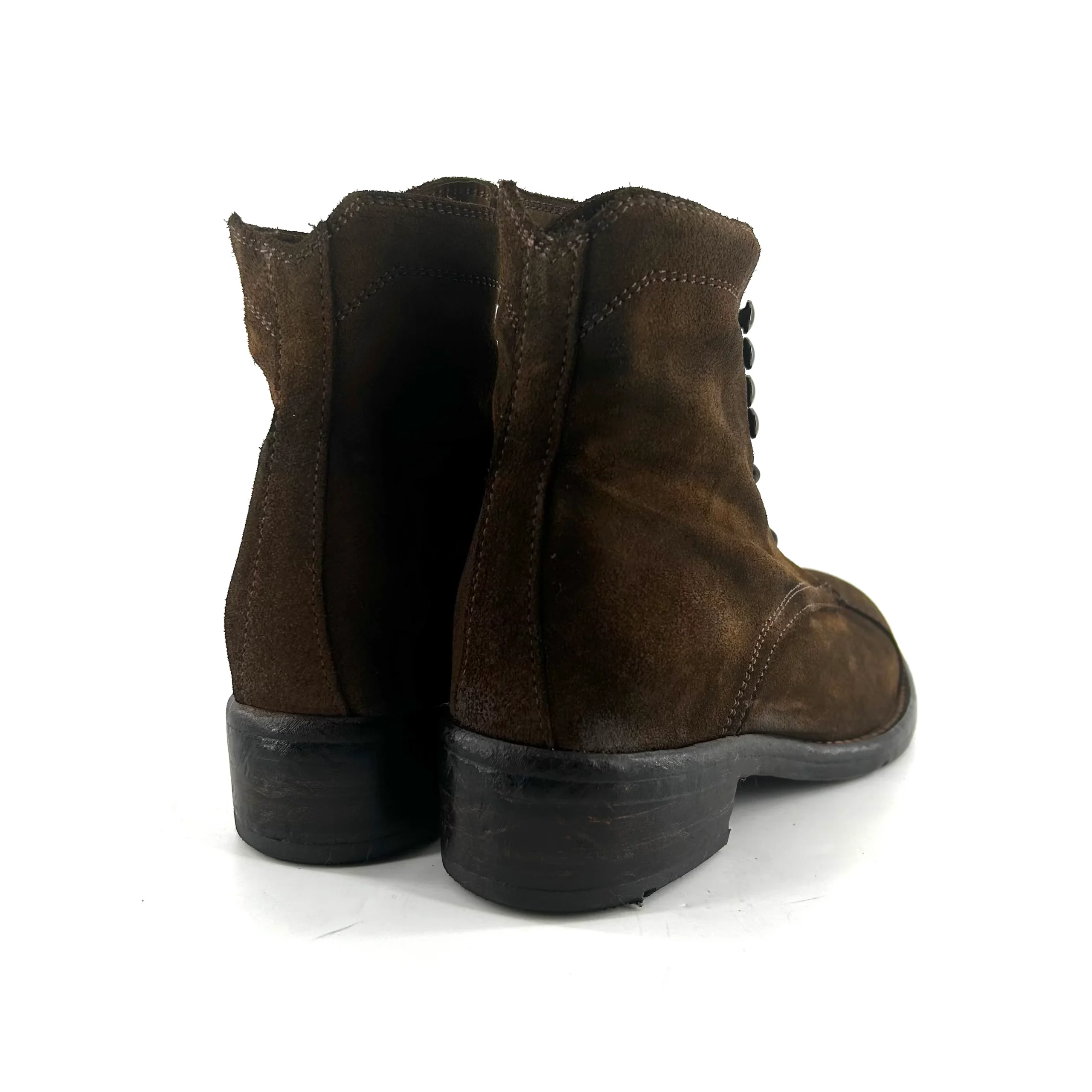 Chaussure Lacets Montante en Daim Corteccia – Image 5