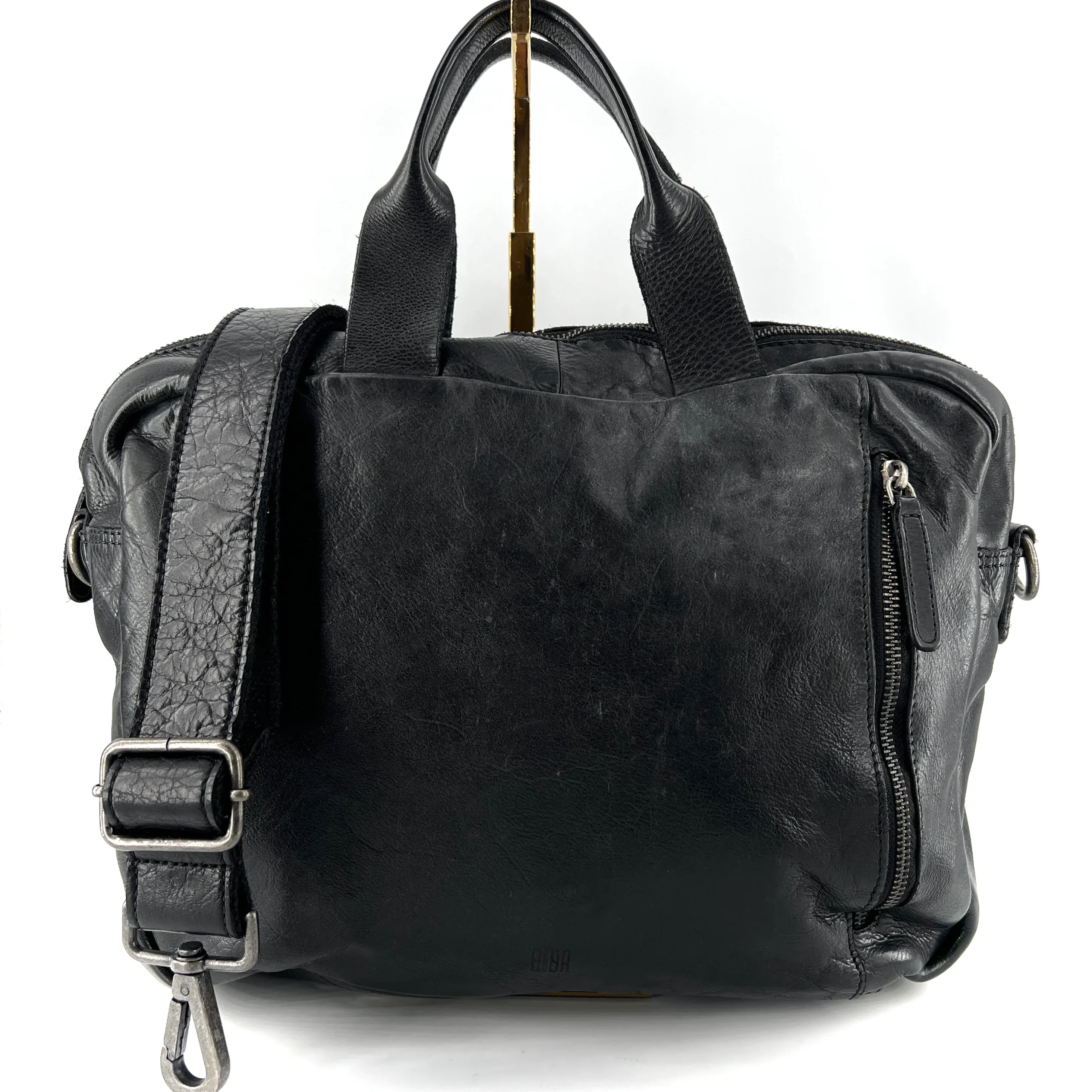 Porte-Documents en cuir Noir – Image 2