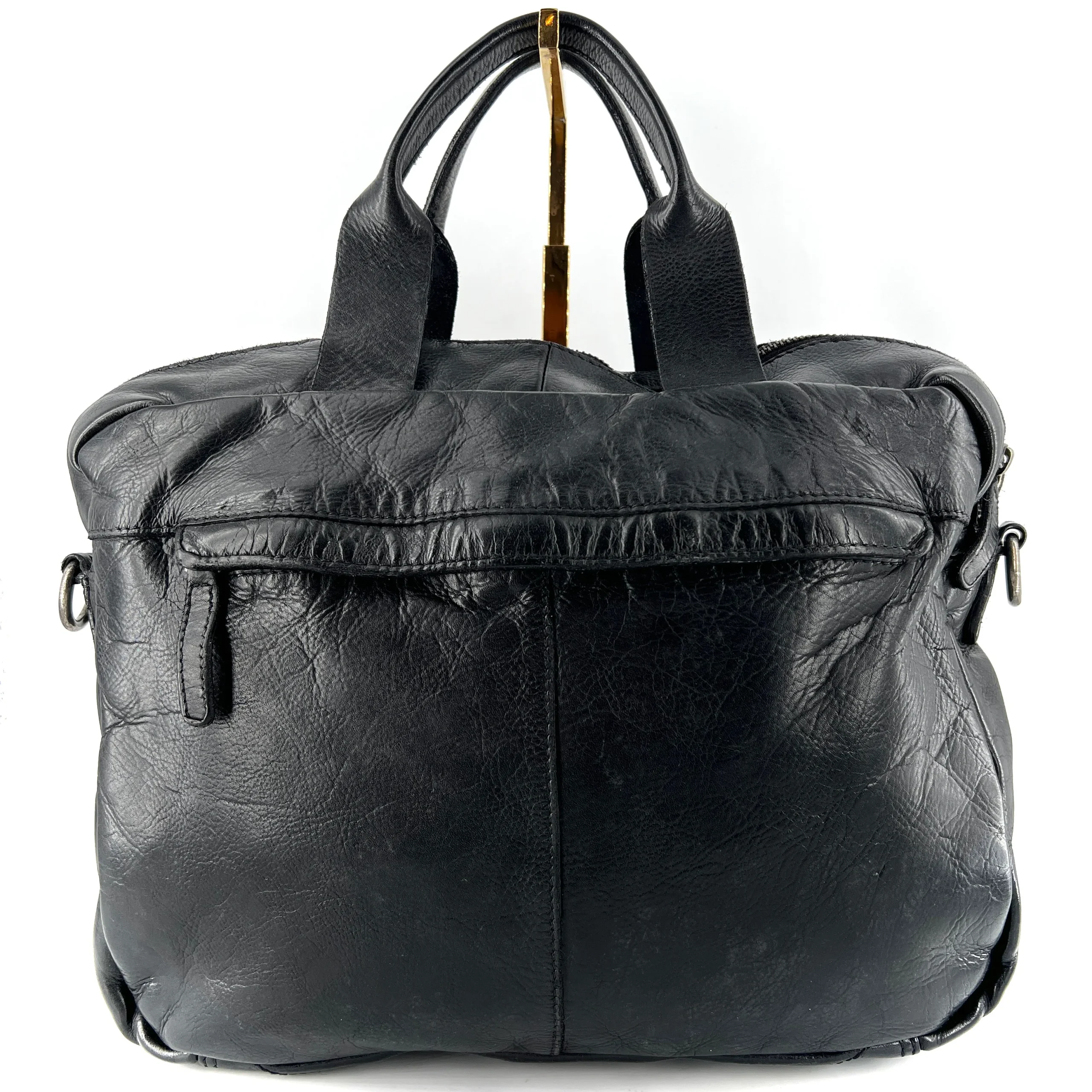 Porte-Documents en cuir Noir – Image 3