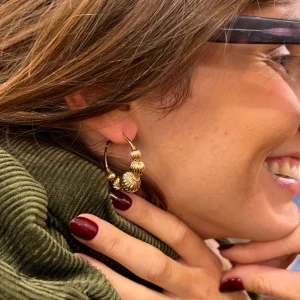 Créoles INTI S en Plaqué Or