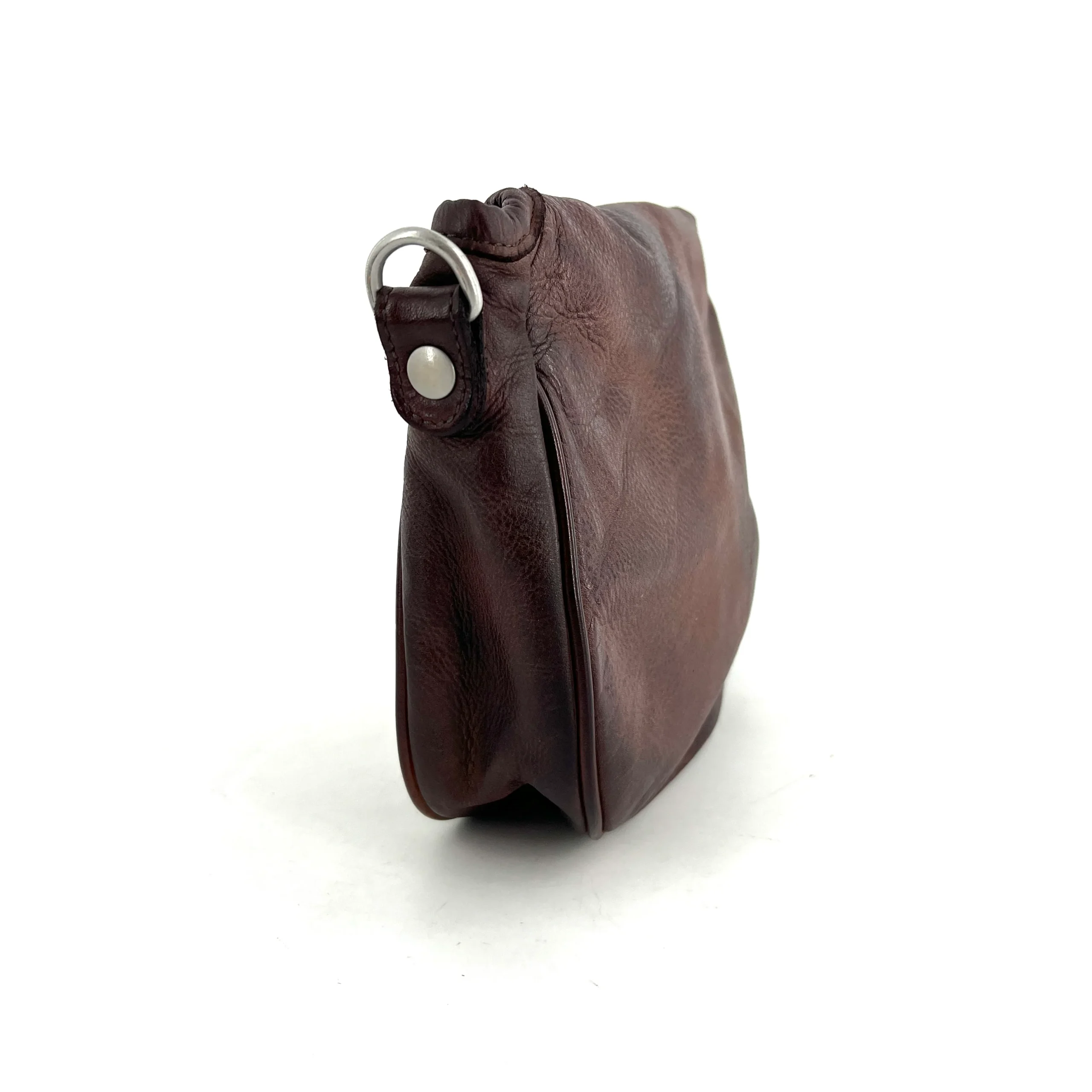 Sac DOUBLED WAVE en Cuir Rusty Brown – Image 3