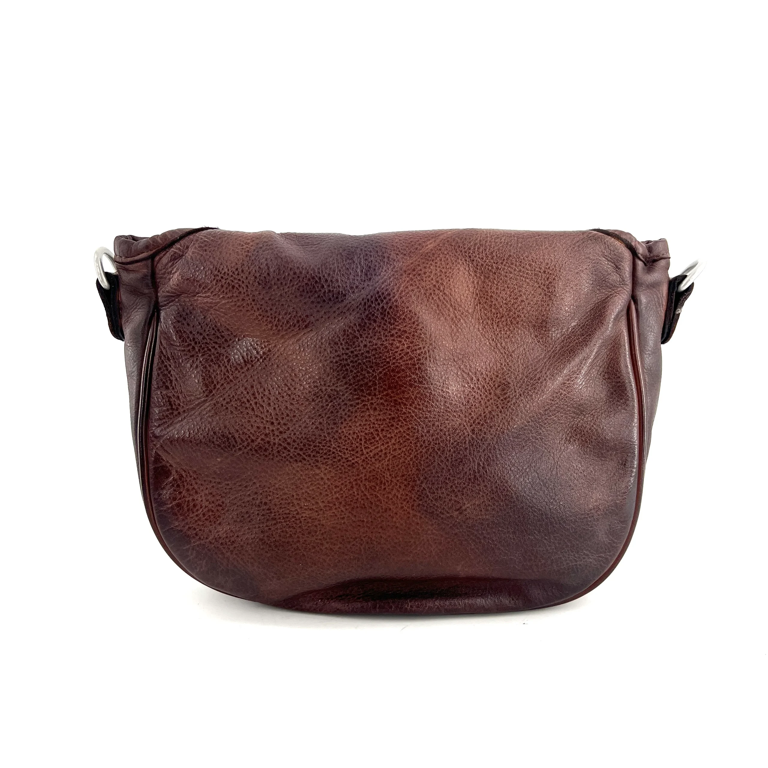 Sac DOUBLED WAVE en Cuir Rusty Brown – Image 4
