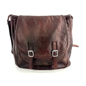 Sac PEOPLE LOVE en Cuir Rusty Brown