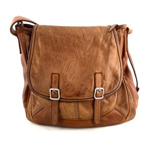 Sac PEOPLE LOVE en Cuir Sweet Brandy