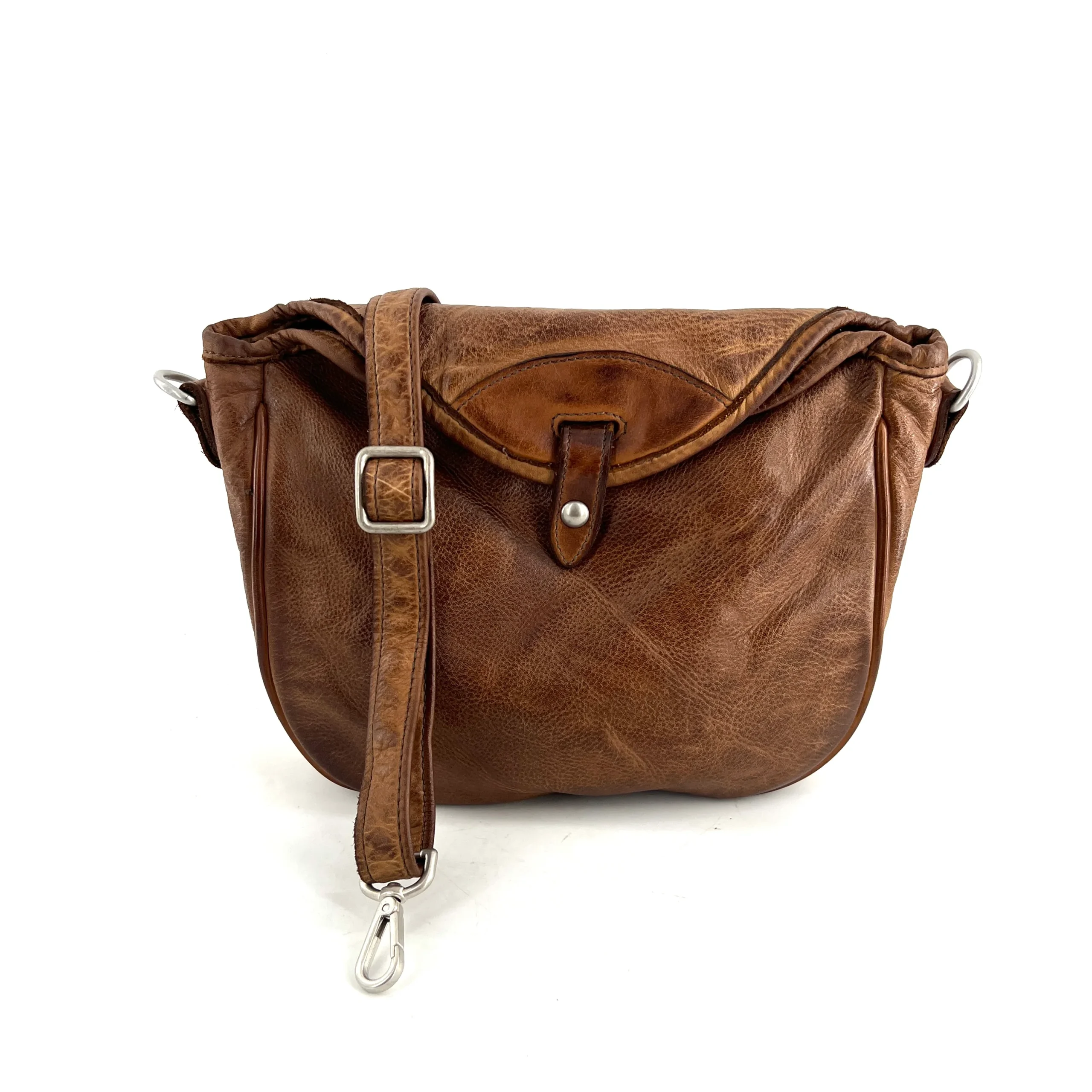 Sac DOUBLED WAVE en Cuir Sweet Brandy – Image 2