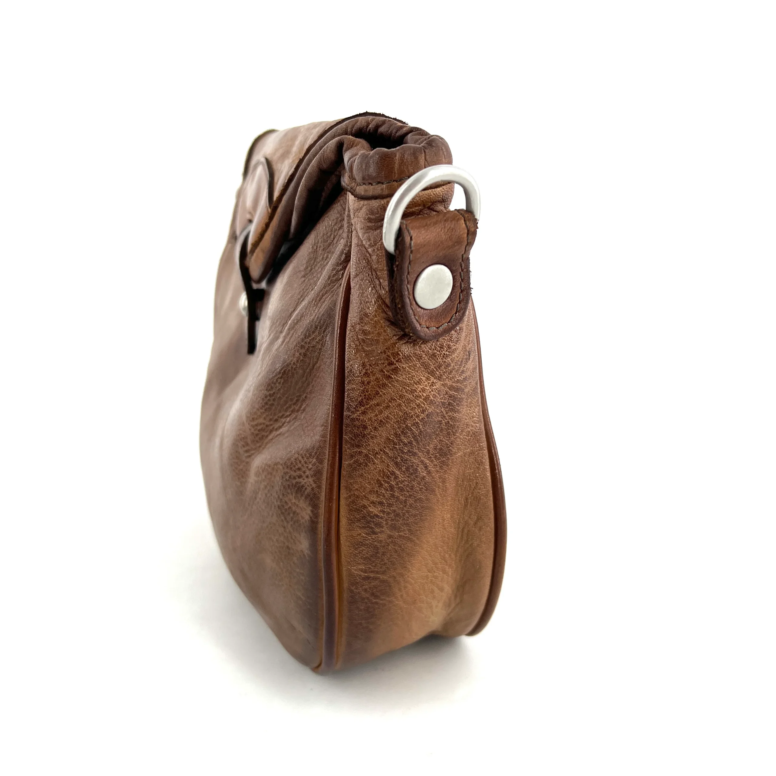 Sac DOUBLED WAVE en Cuir Sweet Brandy – Image 3