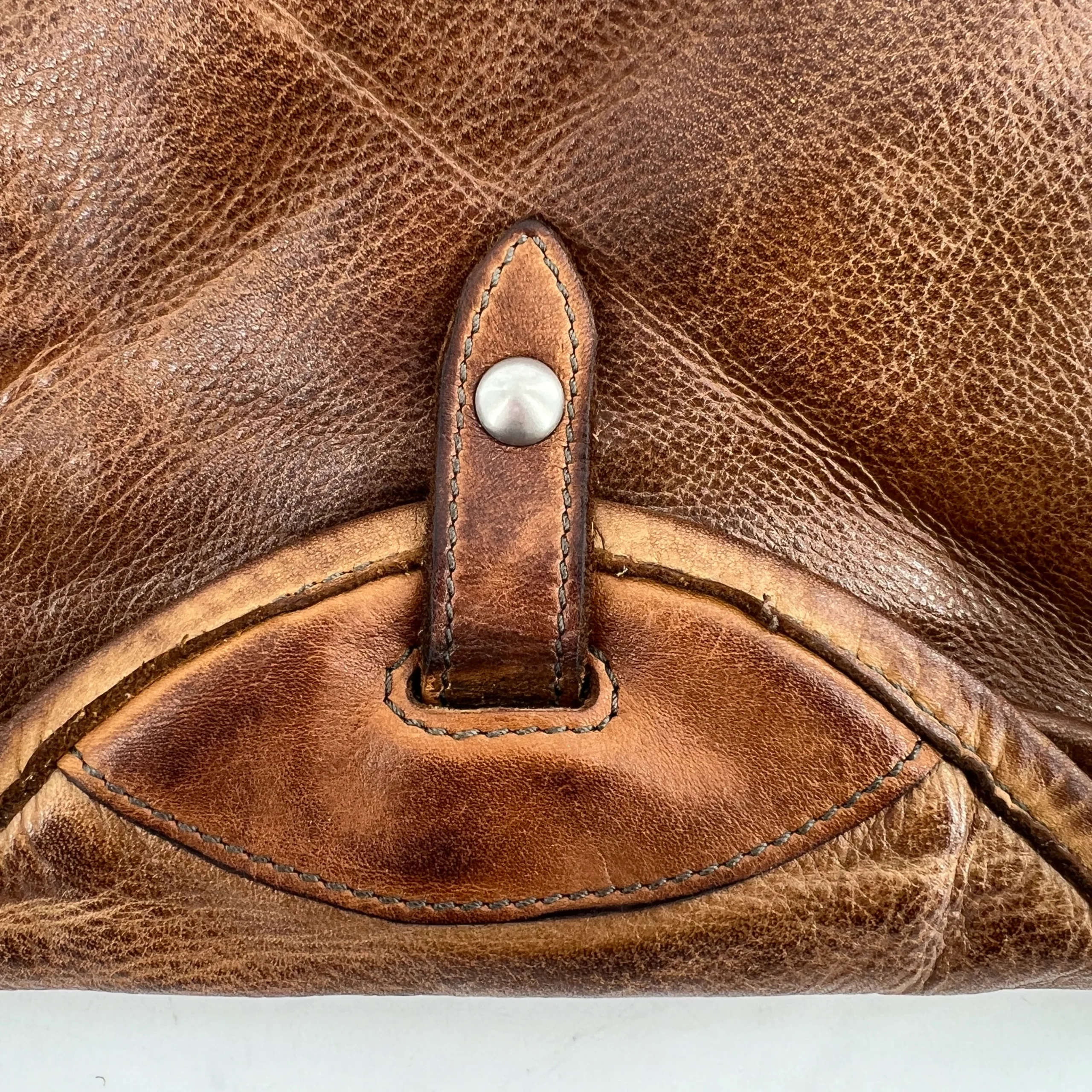 Sac DOUBLED WAVE en Cuir Sweet Brandy – Image 5