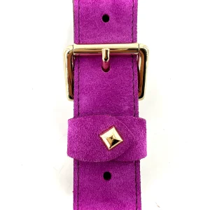 Ceinture LA TURENNE en Velours Verbena