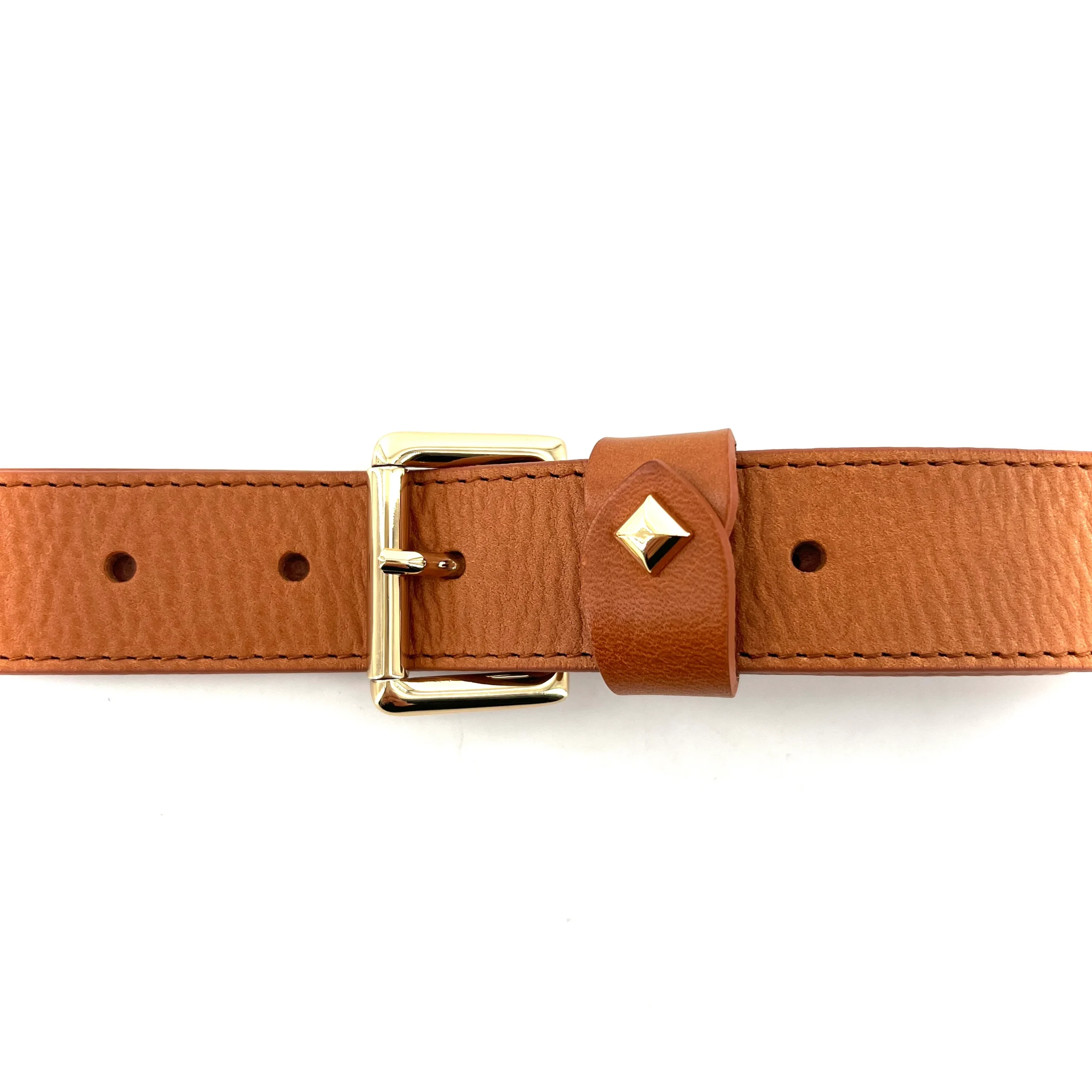 Ceinture LA TURENNE en Cuir Tobacco – Image 3